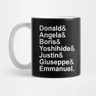 G7 Summit 2020 World Leaders Mug